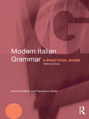 cover image of Modern Italian Grammar